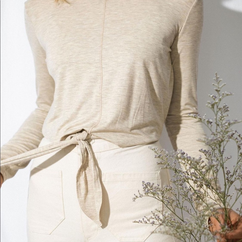 Jackson Rowe Long Sleeved Rosebud Tee